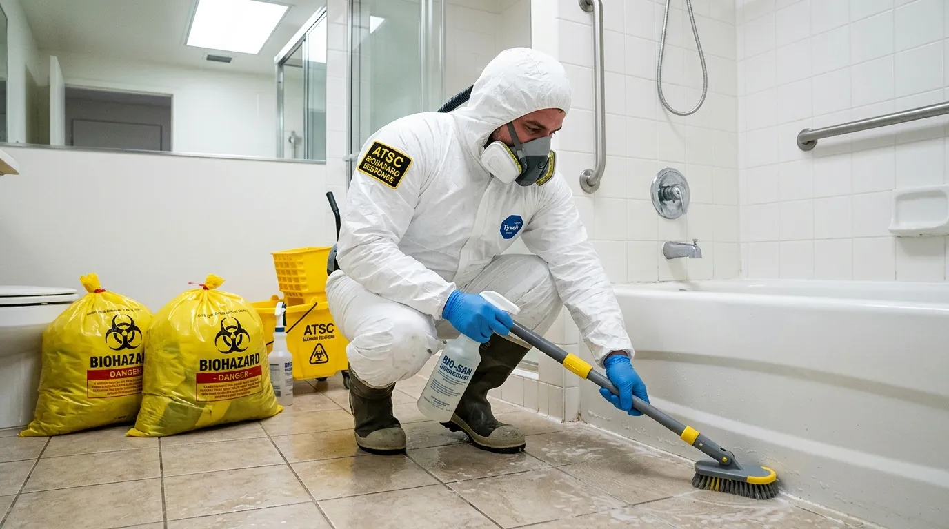 Decontamination equipment deployed for Blood Cleanup in Sidney